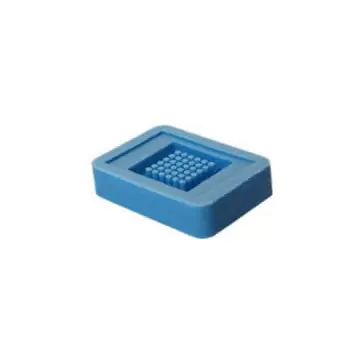Arraymold Kit D, 36 Vertiefungen, 2mm, blau, 1 Stück