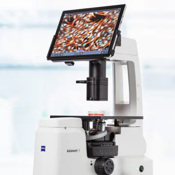 ZEISS Axiovert 5 digital - inverted digital microscope with LED fluorescence