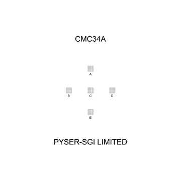Correlative Microscopy Coverslips® CMC34A Grid Schematics