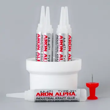 Aron Alpha® Ultraschneller Ethyl-Kleber (Quickbond), 5x 2g