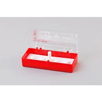 Aufbewahrungsbox für 4 REM-Probenhalter, Typ Pin
