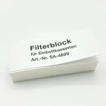 Sakura Filterpapier für Einbett-Kassetten