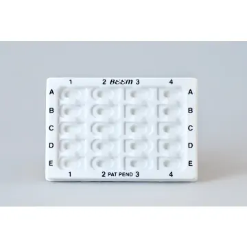 BEEM® Specimen Block Storage System 2000®, Blocklock Aufbewahrungsmodul für flache Blöcke, für 20 Bl--4-