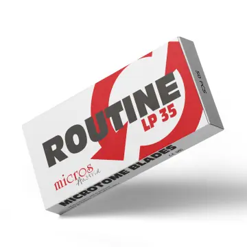 LP35 ROUTINE - MICROS Einweg-Mikrotom-Klinge, Low Profile, 50 Stück