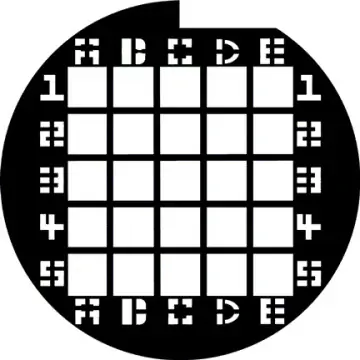 SEM Grids, SEMF3, variable Mesh, Finder, Cu, 10 pieces
