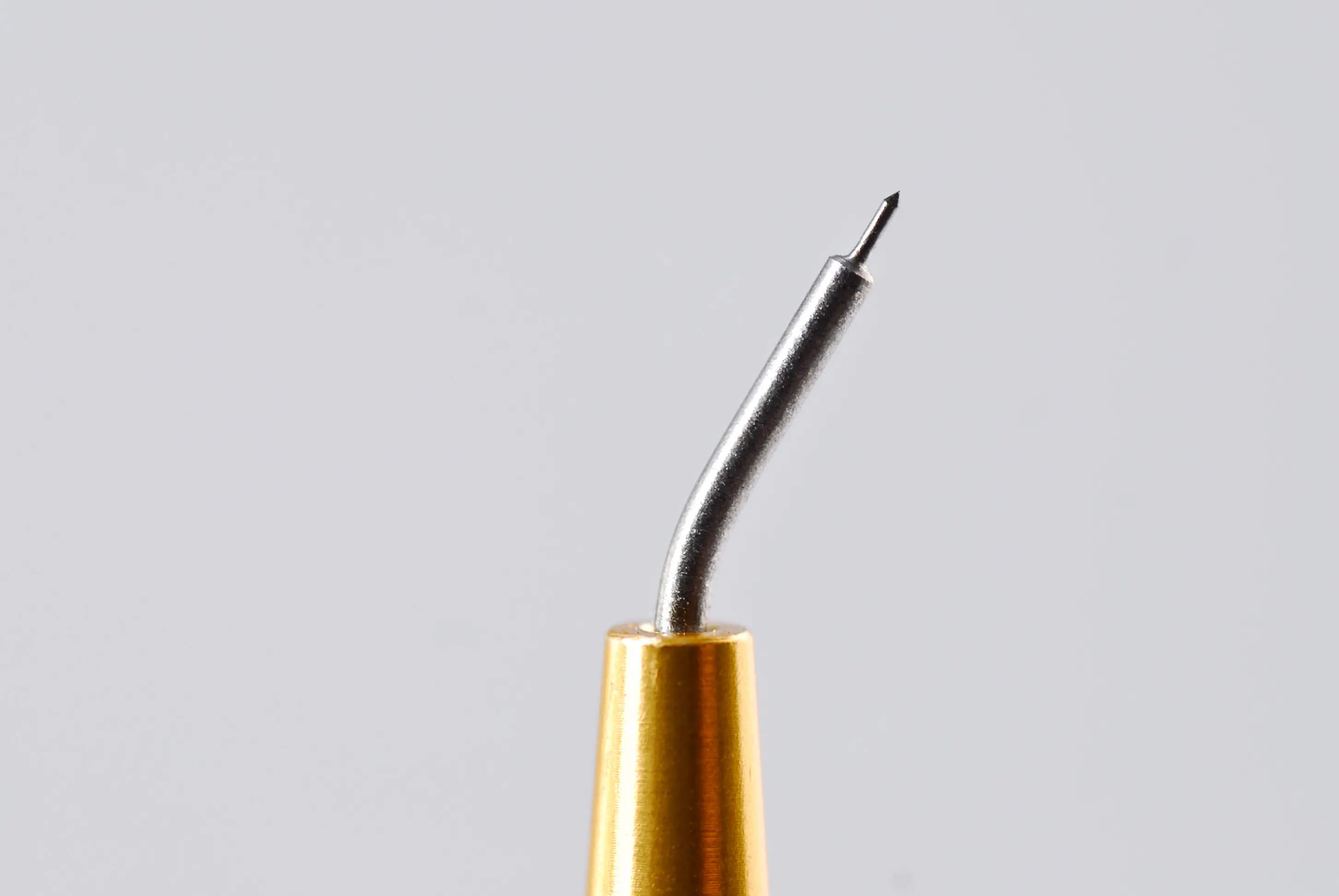 Hochpräziser Diamantritzer, gebogen, Durchmesser: 0,25mm, Spitzenlänge: 1,5mm
