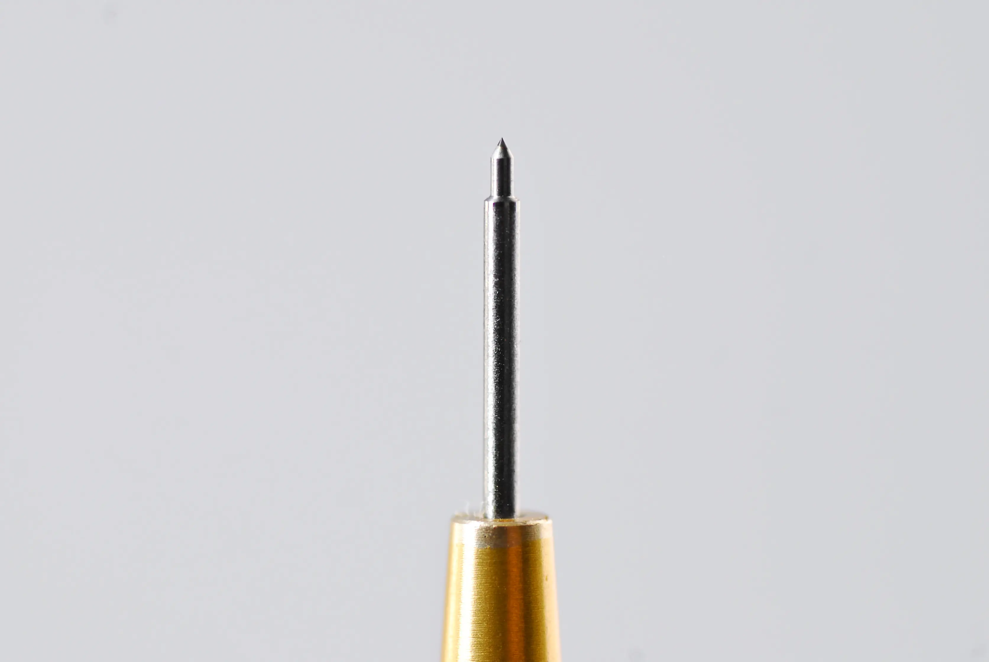 Hochpräziser Diamantritzer, gerade, Durchmesser: 0,25mm, Spitzenlänge: 1,5mm