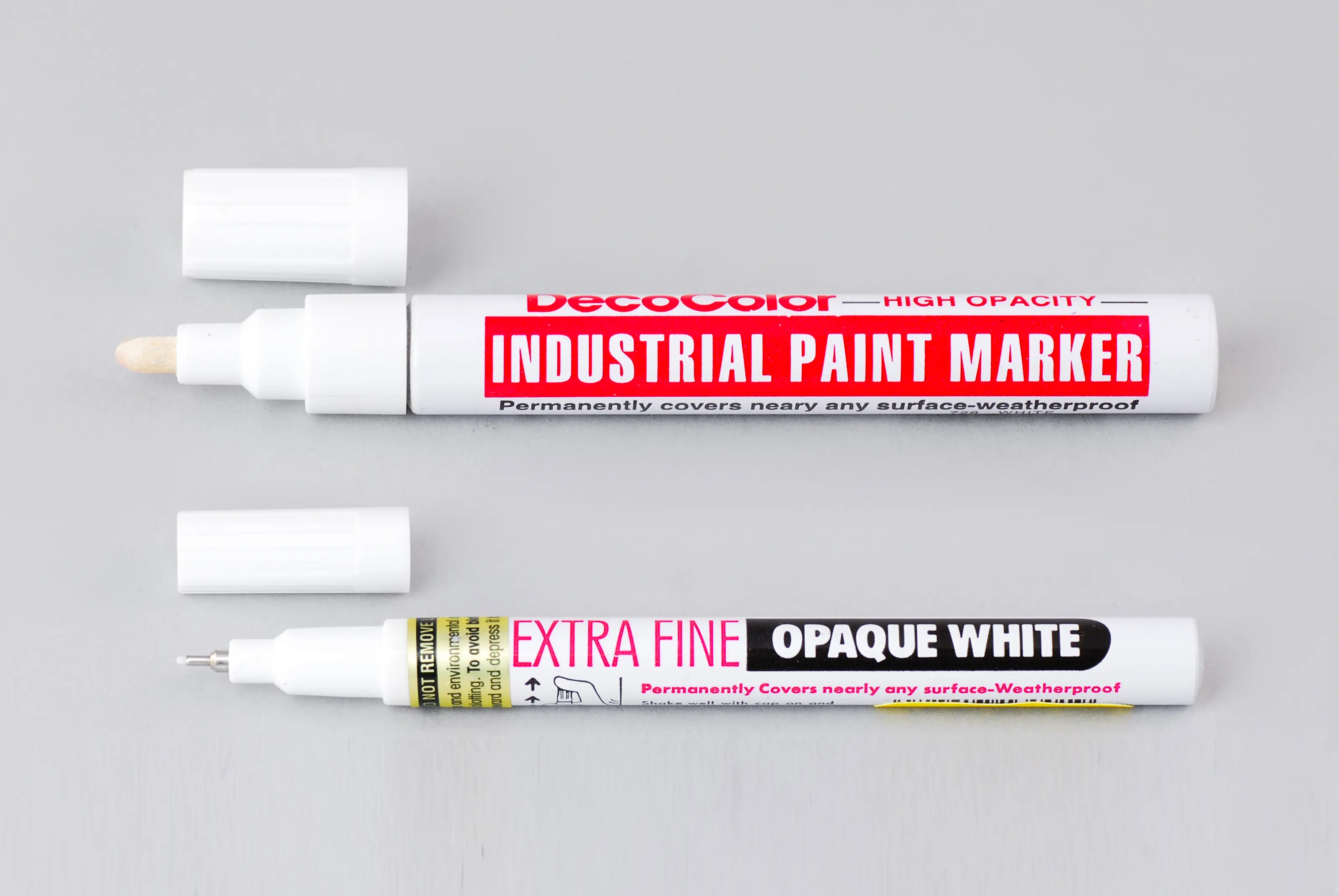 High Oacity - Paint Markers, white