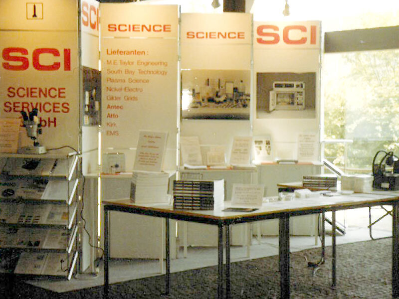 Messestand 1985